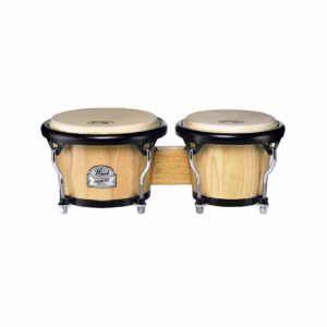 PEARL - PWB-100DX/511 - Bongó Primero Pro 6” + 7” – Aros de Acero Pulido – Color Natural