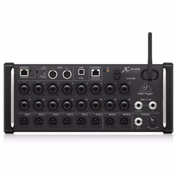 Behringer X Air XR18 – Consola de Mezcla Digital de 18 Canales con Control Remoto vía App - Imagen 1