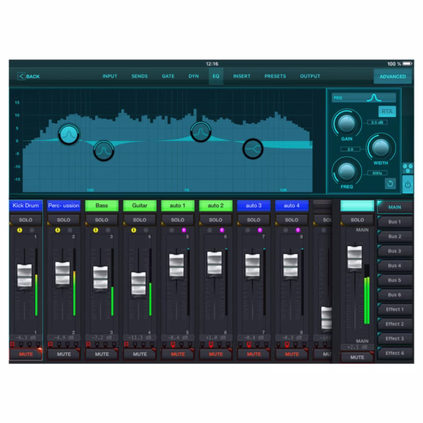 Behringer X Air XR18 – Consola de Mezcla Digital de 18 Canales con Control Remoto vía App - Imagen 3