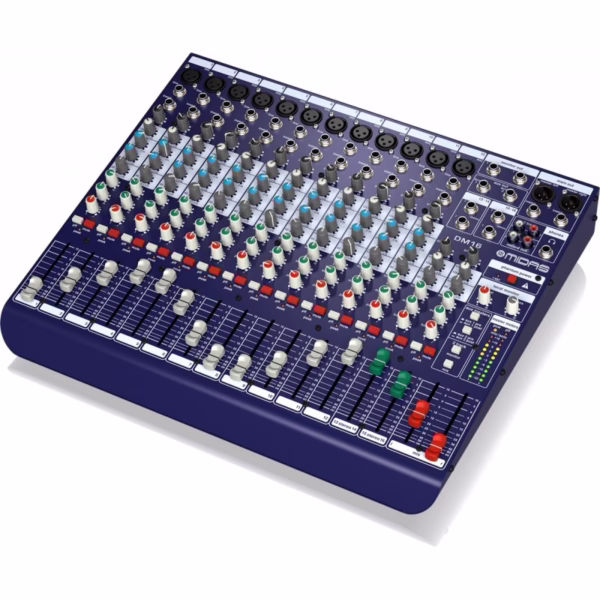 Midas DM16 – Mezclador Analógico de 16 Canales con Preamplificadores MIDAS - Imagen 3
