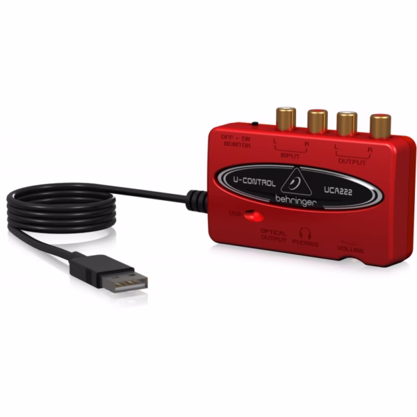 Behringer UCA222 U-Control – Interfaz de Audio USB 2x2 - Imagen 3