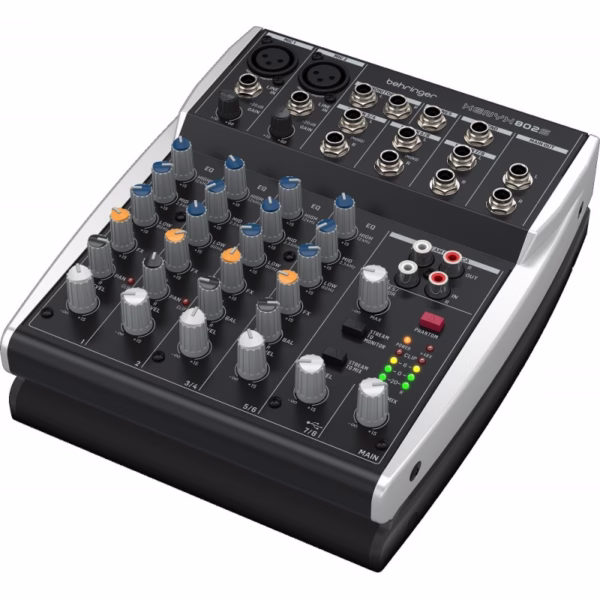 Behringer Xenyx 802S – Mezcladora Analógica USB de 8 Canales - Imagen 4