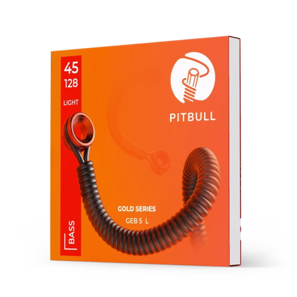 PITBULL - GEB5 L 45-128 - Set de 5 Cuerdas para Bajo Eléctrico – Gold Series - Imagen 1
