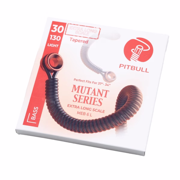 PITBULL - MEB6 L 30-130 - Set de 6 Cuerdas para Bajo Eléctrico – Mutant Series - Imagen 1