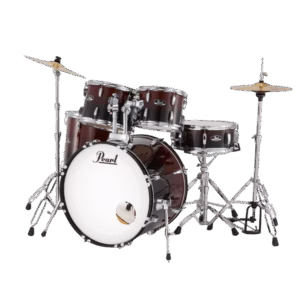 PEARL - Roadshow RS525/757 Garnet Fade – Batería Acústica 5 Piezas + Hi-Hat + Crash 16” + Atriles