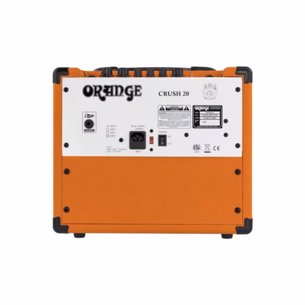 Orange CRUSH20 Amplificador Guitarra Combo 1x8", 20 Watts - Imagen 5