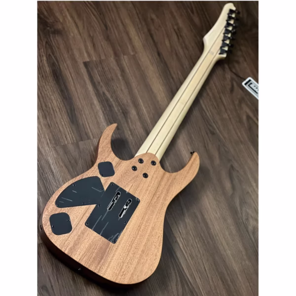 Guitarra Eléctrica Soloking ELS-7 FR Natural - 7 Cuerdas con Floyd Rose y Diapasón de Ébano - Imagen 3