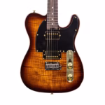 Guitarra Eléctrica Soloking MT-1 FM 22 Deluxe HH - Shaded Edgeburst - Imagen 2