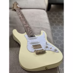 Guitarra Eléctrica Soloking MS-1 Classic Flat Top Vintage White - Wenge Neck Edition - Imagen 4