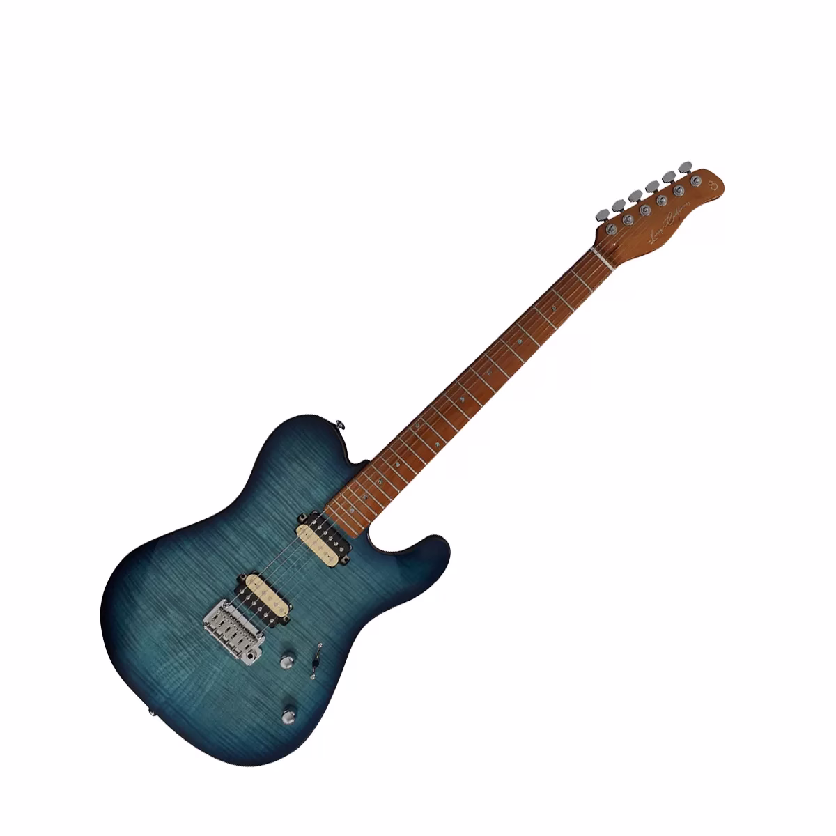 0007_71225926699054-jpg-1.avif Sire - T7 Fm Tbl - Guitarra eléctrica Telecaster-Color Fm Transparent Blue - Imagen 1