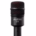 Audix - D4 - Micrófono Dinámico Hipercardiode Para Instrumentos
