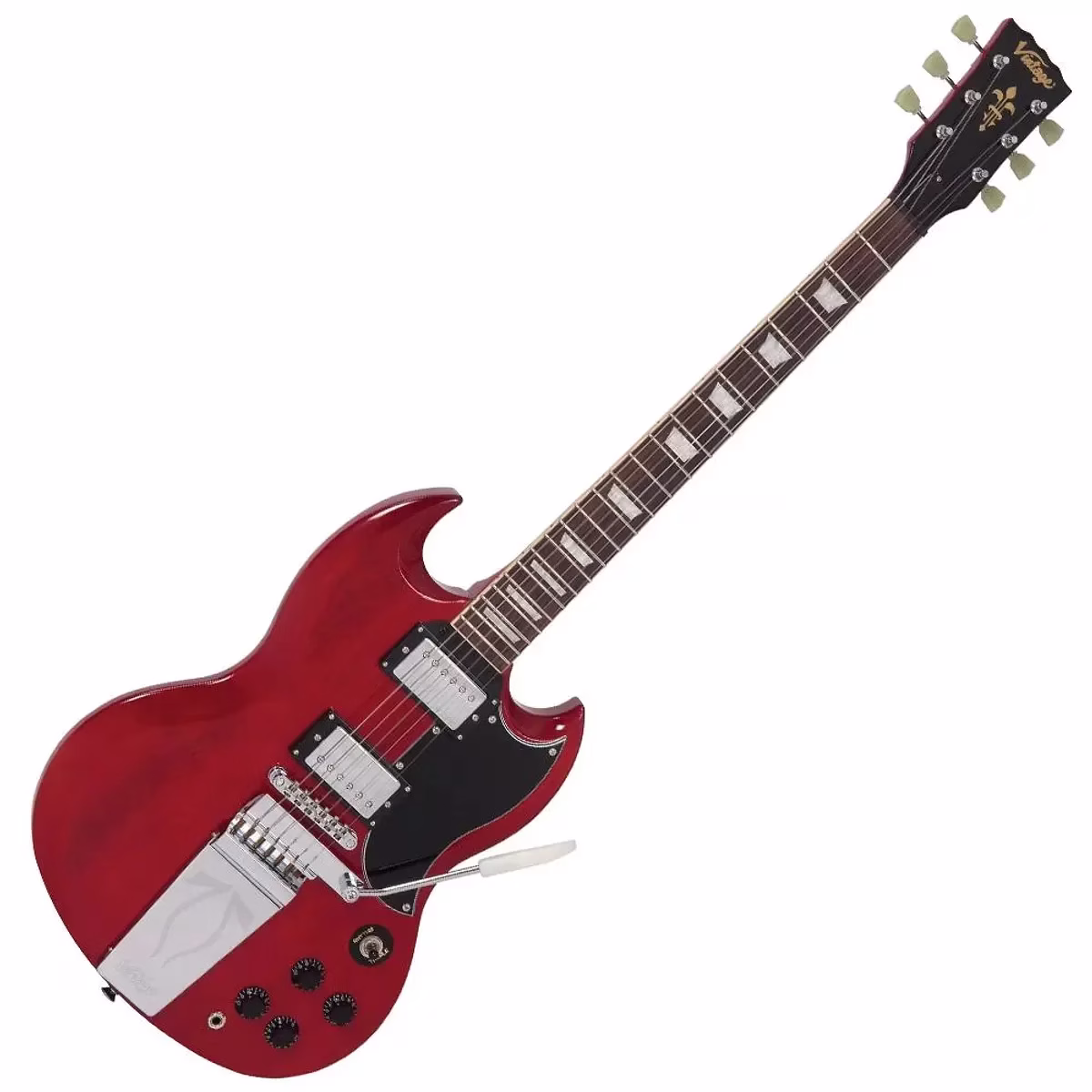 0021_71036628879149-jpg.avif Guitarra Eléctrica SG Vintage Vibrola Cherry Red Vintage VS6VCR - Imagen 1