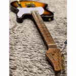 Guitarra Eléctrica Soloking MT-1 FM 22 Deluxe Hotrail - Brown Sunburst - Imagen 6