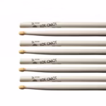 Pack Baquetas Los Cabos Hickory 5A Special Edition White Pack (4 Pares)