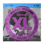 Daddario Exl120 - Set Cuerdas Guit Elect Xl Sup Lite 9-42