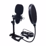 Accuracy Em700 - Microfono Condensador Usb Con Atril Y Antipop