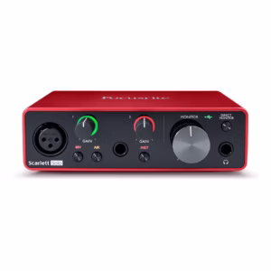 Focusrite Scarlett Solo 3Gen - Interfaz De Audio 2X2