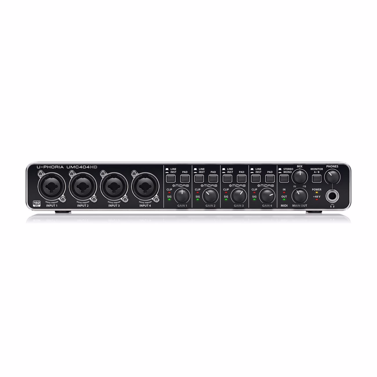68280990146715-1.avif Behringer Umc404Hd - Interfaz 4 Canales Usb - Imagen 1