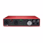 Focusrite Scarlett 8I6 3Gen - Interfaz De Audio 8X6 C/Puerto Midi Y Spdif