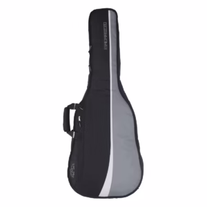 MADAROZZO® G0030 Funda Guitarra Clásica 4/4 MADElegant™ Acolchado 10mm | Black/Grey
