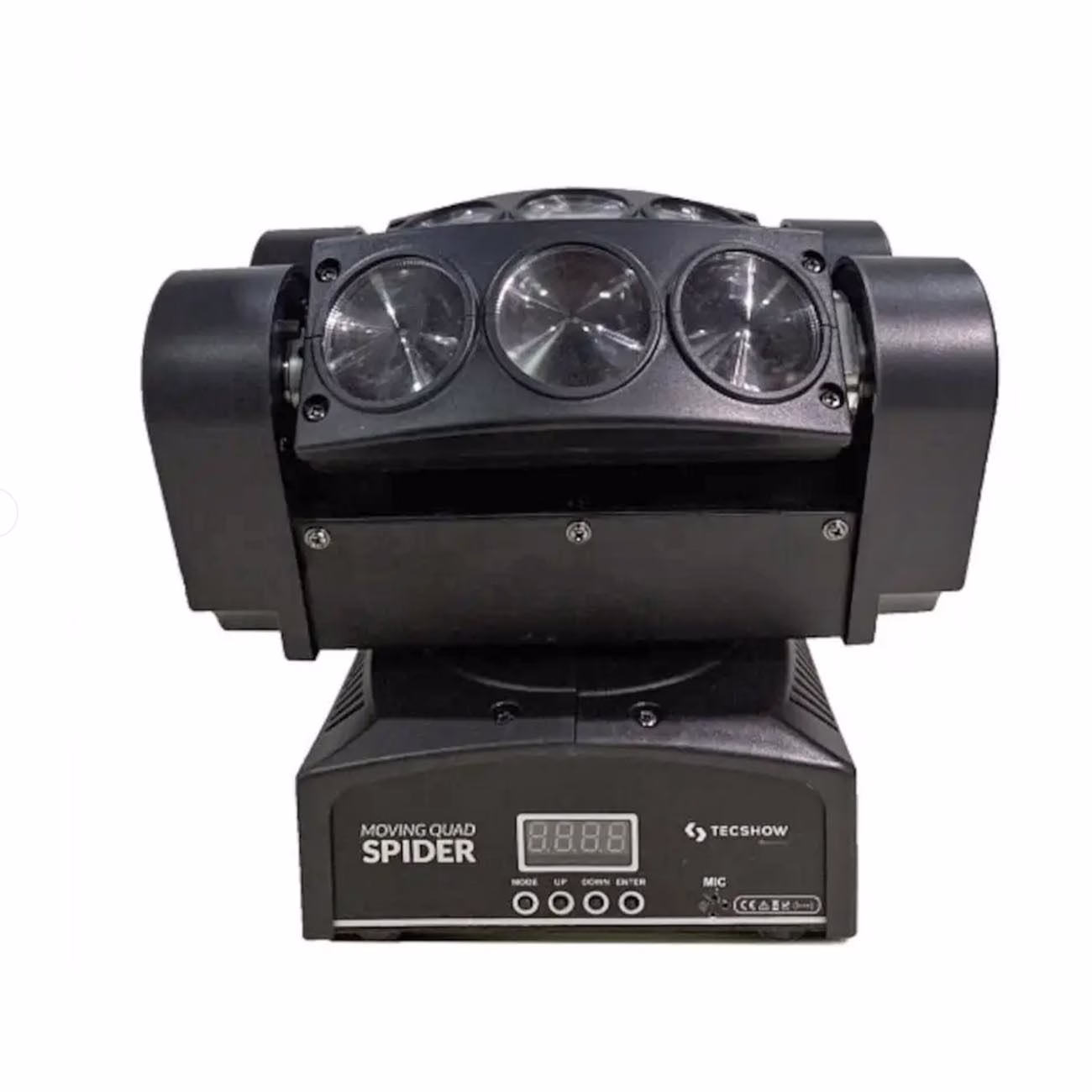 68280991709147-1.avif Moving Quad Spider - Movil Beam Rgb 6X10 Watts - Tecshow - Imagen 1