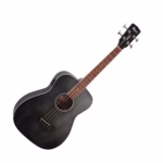 Cort Ab590Mf Op - Bajo Electroacustico Escala Corta C/Eq Color Black Open Pore