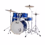 Pearl Exx725P/C717 - Bateria 5 Piezas Export Series 12-13-14-16-22 Pulgadas + Hardware 830 Color 717 High Voltaje Blue