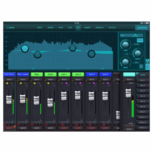Behringer X Air XR18 – Consola de Mezcla Digital de 18 Canales con Control Remoto vía App - Imagen 3