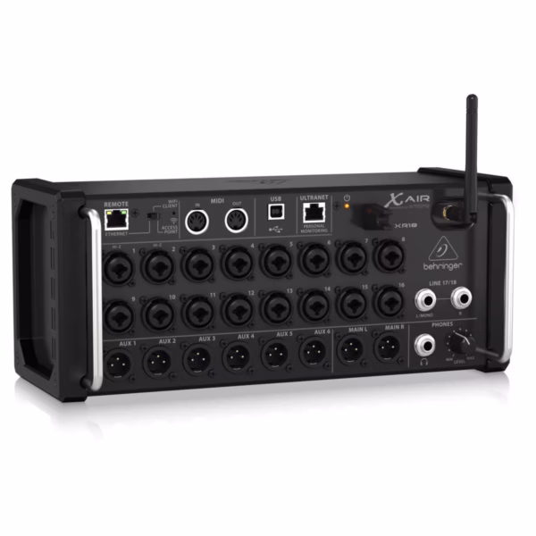 Behringer X Air XR18 – Consola de Mezcla Digital de 18 Canales con Control Remoto vía App - Imagen 6