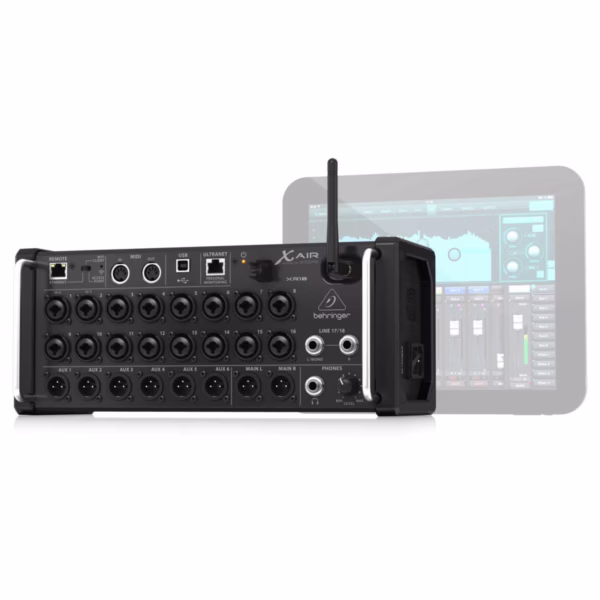 Behringer X Air XR18 – Consola de Mezcla Digital de 18 Canales con Control Remoto vía App - Imagen 2
