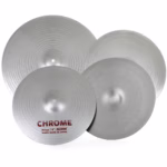 Wuhan - WU457CH - SET de Platillos Chrome Hit-hat14" - Crash16" - Ride20"
