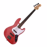 bajo eléctrico de cuatro cuerdas de madera roja Newen JB-REDWOOD