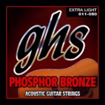 Ghs S315 - Set Cuerdas Guitarra Acustica Phosphor Bronze 11 -50