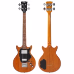 Bajo Eléctrico Vintage VRB70HY Revo Callan de 4 Cuerdas - See Thru Honey - Imagen 2