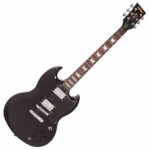 Guitarra Eléctrica Tipo SG Vintage V69BLK Color Gloss Black