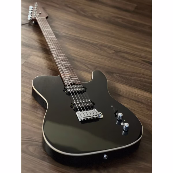 Guitarra Eléctrica Soloking MT-1 Modern HH 24 Pro Black con 9 Variaciones de Sonido - Imagen 2