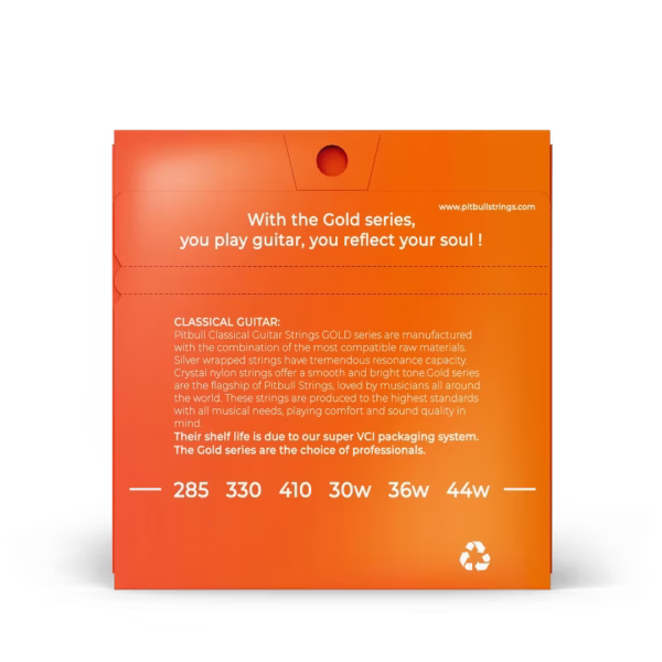 Pitbull - GCG NT - Set Cuerdas Guitarra Clásica Tensión Normal - Imagen 2