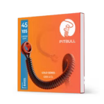 Pitbull GEB4 CL 45-105 – Set de 4 Cuerdas para Bajo Eléctrico (Gold Series 45-105)