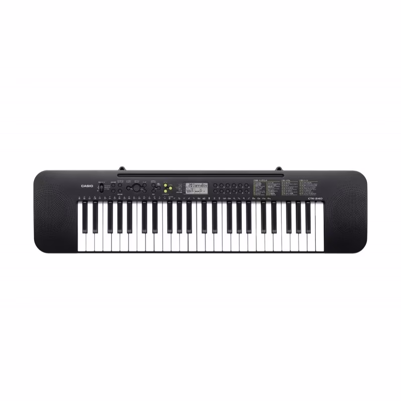 74915806043924-1 Teclado CASIO CTK-240H2 – 49 Teclas + Transformador Incluido - Imagen 1