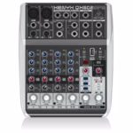 Behringer Xenyx QX602MP3 – Mezclador Analógico Compacto de 6 Entradas con MP3 y Efectos