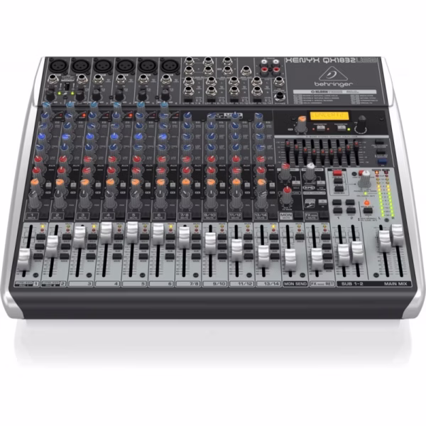 Behringer Xenyx QX1832USB – Mezclador Analógico de 18 Canales con Efectos y USB - Imagen 3