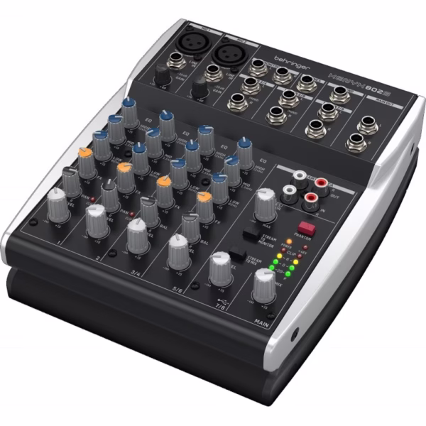 Behringer Xenyx 802S – Mezcladora Analógica USB de 8 Canales - Imagen 5