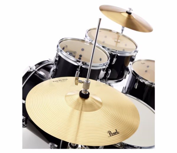 Pearl Roadshow RS525/31 batería acústica 5 piezas + hi-hat + crash 16” + atriles – color black - Imagen 2