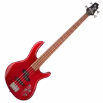 Cort Action Bass Plus Tr - Bajo Electrico 4 Cuerdas Activo Color Rojo Tr