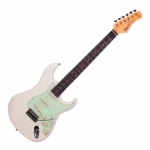 Tagima Tg530Owhlfmg - Guitarra Electrica Strato Olimpic White Placa Mint Brazo Maple