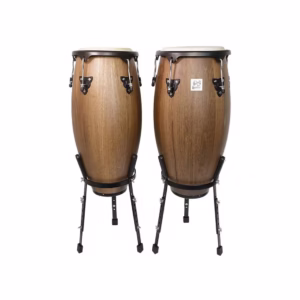 LP - LP646NY-DW - Set de Congas City 10” + 11” con Soporte – Color Dark Wood
