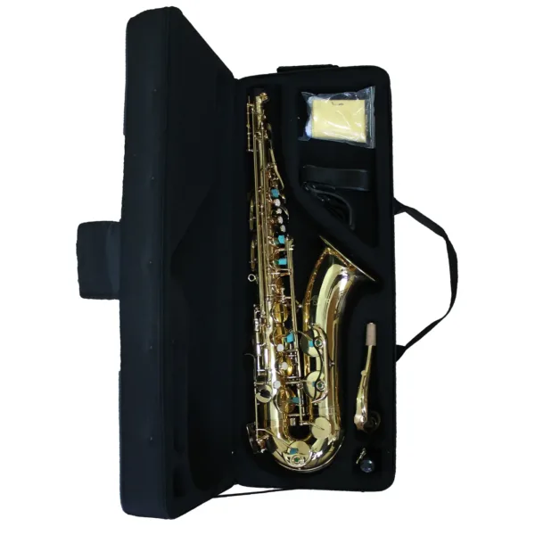 Saxofón Alto Allegro ALL6430L Dorado Bb con Estuche - Imagen 2