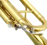 Trompeta Etinger TRO-82 Bb Dorada con Estuche - Imagen 2