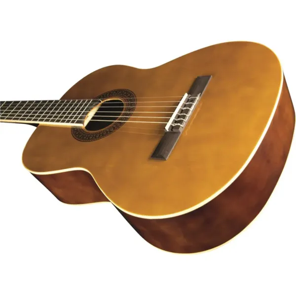 Guitarra Clásica EKO CS10 Natural – Serie Studio con Funda - Imagen 2