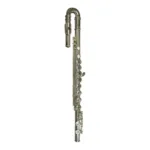 Flauta Traversa Curva Etinger FLT-61E Silver con Estuche